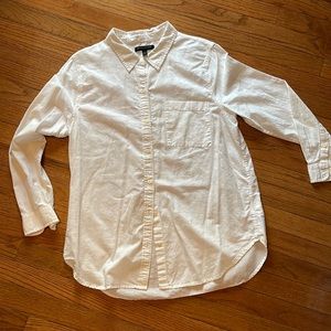 Long sleeve, banana republic button up shirt